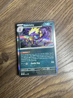 Pokemon TCG Toxtricity 017 Pre-Release Promo Phantasmal Flames - Image 1