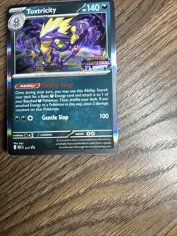 Pokemon TCG Toxtricity 017 Pre-Release Promo Phantasmal Flames - Image 3