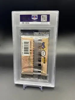 1999 Pokemon Fossil 1st Edition Sealed Booster Pack Aerodactyl PSA 10 - Image 2