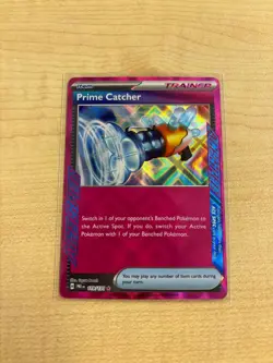 Pokemon TCG Prime Catcher Ace Spec Prismatic Evolutions 119/131 Holo Card - Image 1