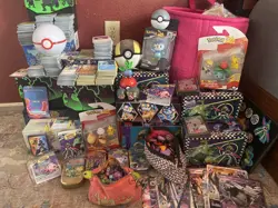 Pokemon Cards And Accessories Bundle - Image 1
