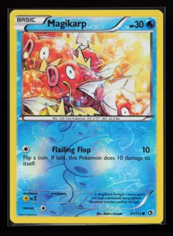 Magikarp 30/113 Common Legendary Treasures Reverse Holo Pokemon Card - Image 1
