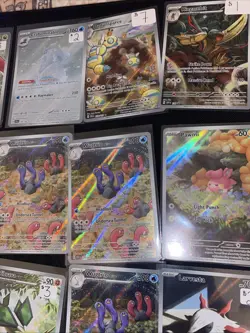 17 Pokemon Scarlet & Violet Illustration Rare Card Bundle Lot Set NM - Image 3