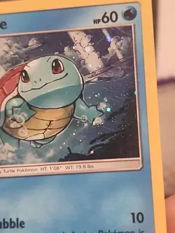 Squirtle 33/214 Cosmos Holo Pokemon Card Unbroken Bonds LP - Image 3