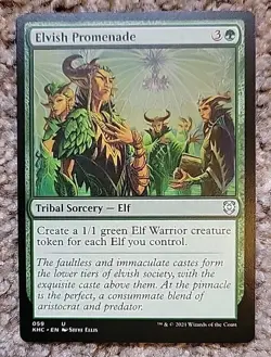 Magic | Commander: Kaldheim | Elvish Promenade | 59 | NM MTG - Image 1