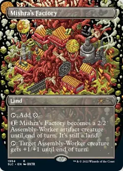 Light Play x 1 Mishra's Factory - Foil - Borderless Secret Lair Drop Series - FO - Image 1