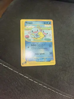 Pokemon TCG Aquapolis WOOPER Regular, Common - 117/147 NM Vintage WOTC - Image 1
