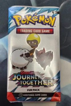18x Pokemon - Journey Together Fun Packs - Factory Sealed - 3 Cards Per Pack - Image 2