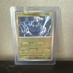 Thundurus 033/086 Masterball Black Bolt English Pokemon TCG M/NM - Image 1