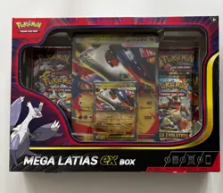 Pokemon TCG Mega Latias EX Box - Destined Rivals & Mega Evolutions Booster Packs - Image 1