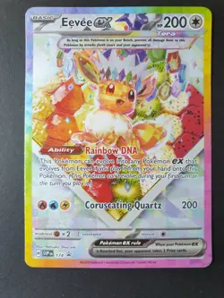 Eevee ex 174/SVP Black Star PROMO Prismatic Evolutions SPC Pokemon | NM (2) - Image 1