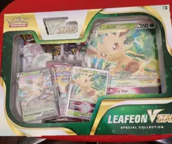 Pokemon TCG Glaceon & Leafeon VSTAR Special Collection Box SET - Factory Sealed - Image 1