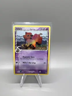 2006 Pokemon EX Dragon Frontiers Vulpix Delta Species Reverse Holo #70/101 - Image 1