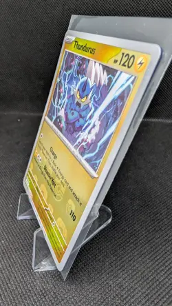 2025 Pokemon SV Black Bolt Thundurus Reverse Holo Master Ball Rare #033/086 - Image 2