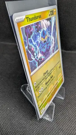 2025 Pokemon SV Black Bolt Thundurus Reverse Holo Master Ball Rare #033/086 - Image 3