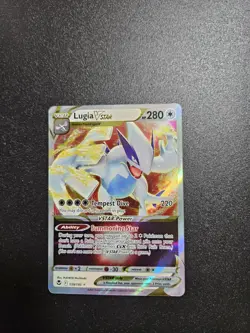 Pokemon TCG Lugia VSTAR Silver Tempest 139/195 Holo Ultra Rare NM - Image 1