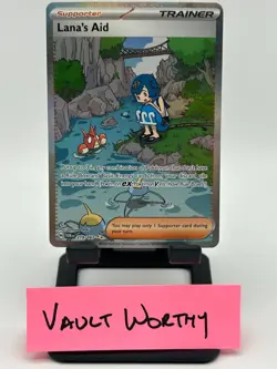 2024 Pokemon SV06 Twilight Masquerade Lana's Aid 219/167 Alternate Full Art SIR - Image 1