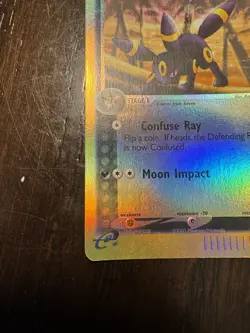 Pokemon Umbreon 24/100 Sandstorm Reverse Holo Card MP Rare Vintage TCG - Image 2