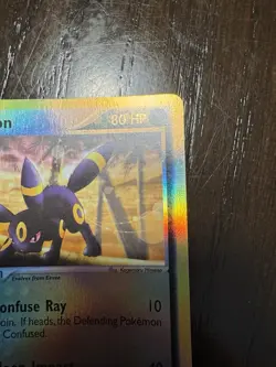 Pokemon Umbreon 24/100 Sandstorm Reverse Holo Card MP Rare Vintage TCG - Image 4