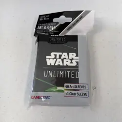 Star Wars: Unlimited Art Sleeve - Card Back Green - Image 1