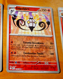 POKEMON FLAMME BLANCHE CARD REVERSE HOLO CARTE 018/086 WHT EV10.5 FR MINT 2025 - Image 1