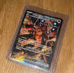 Pokemon TCG Volcanion EX Full Art Card 182/159 Journey Together Mint Condition - Image 2