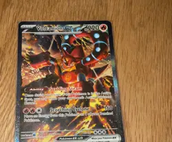 Pokemon TCG Volcanion EX Full Art Card 182/159 Journey Together Mint Condition - Image 3