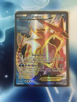 Gyarados EX 114/122 Holo Full Art Ultra Rare Pokemon TCG XY Breakpoint Card NM - Image 1