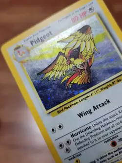 MP! Pidgeot 014/130 Base Set 2 Holo Rare Pokemon Card - Image 2