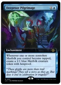 Deeproot Pilgrimage - BORDERLESS - Lost Carverns of Ixalan - LCI - MTG - NM - Image 1