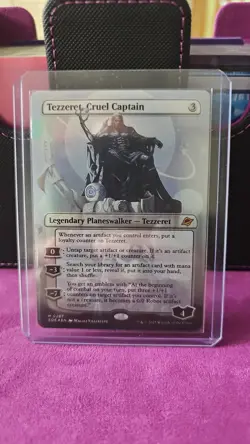 Tezzeret, Cruel Captain (Borderless) Edge of Eternities Foil - Image 1