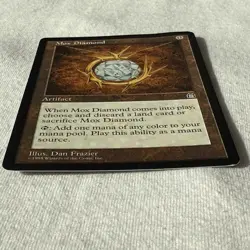 MTG Mox Diamond - Magic the Gathering DAMAGED - SEE PICTURES AND DESCRIPTION - Image 2