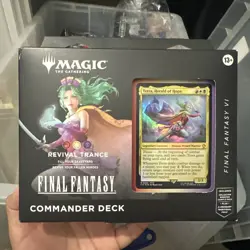 MTG - Magic: the Gathering: Final Fantasy Commander Deck : Revival Trance - Terr - Image 1