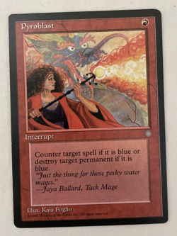 1x Pyroblast Ice Age MTG Magic the Gathering LP - Image 1