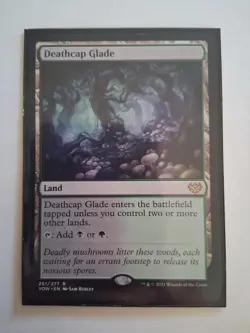 Deathcap Glade (Innistrad: Crimson Vow) - Near Mint (NM) - Magic - MTG - Image 1