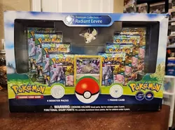 Radiant Eevee Pokemon Go Premium collection Box 820650850523 - Image 1