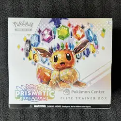 POKEMON CENTER Prismatic Evolutions Elite Trainer Box ETB | SEALED & NEW ✅ - Image 3