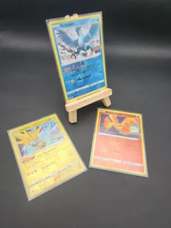 Articuno, Zapdos, Moltres - Reverse Holo Trio - Pokemon Tcg GO - Image 1