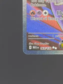 Pokemon TCG Mega Latias ex 163/132 Full Art Ultra Rare Mega Evolutions - Image 4