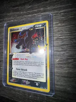Pokemon Umbreon Gold Star Celebrations Classic Collection 17/17 Holo!!! - Image 2