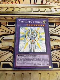 Yugioh Elementar-HELD The Shining Secret Rare PRC1-ENV01 - Image 1