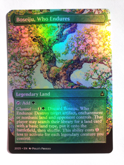 Boseiju, Who Endures FOIL Proxy Card with Custom Fantasy Art Design - Image 1