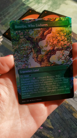 Boseiju, Who Endures FOIL Proxy Card with Custom Fantasy Art Design - Image 2