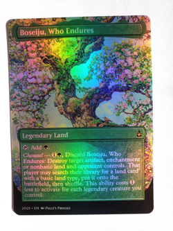 Boseiju, Who Endures FOIL Proxy Card with Custom Fantasy Art Design - Image 3
