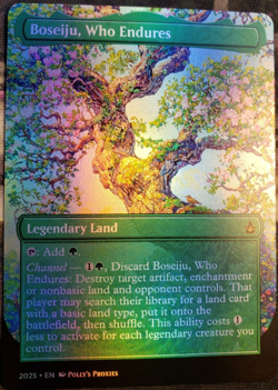 Boseiju, Who Endures FOIL Proxy Card with Custom Fantasy Art Design - Image 4