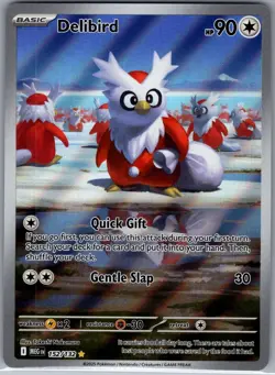 Delibird 152/132 ME01: Mega Evolution - Pokemon Card - NM - Image 1