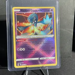Radiant Gardevoir - Pokemon TCG Lost Origin 069/196 - NM Shiny Holo Rare Card - Image 1