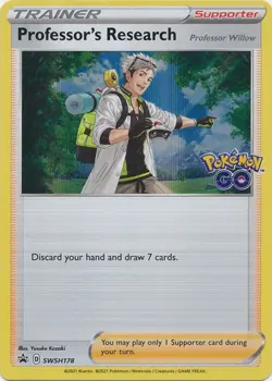 Professor's Research SWSH178 Promo Pokemon Card NM - Image 1