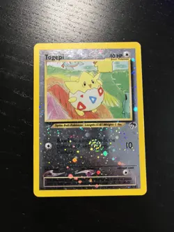 Pokemon Southern Islands #4/18 Togepi Reverse Holo Foil Card - Image 1