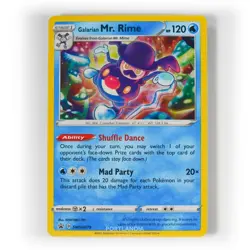Pokemon - Galarian Mr. Rime Holo - SWSH079 - Black Star Promo Card - Image 1